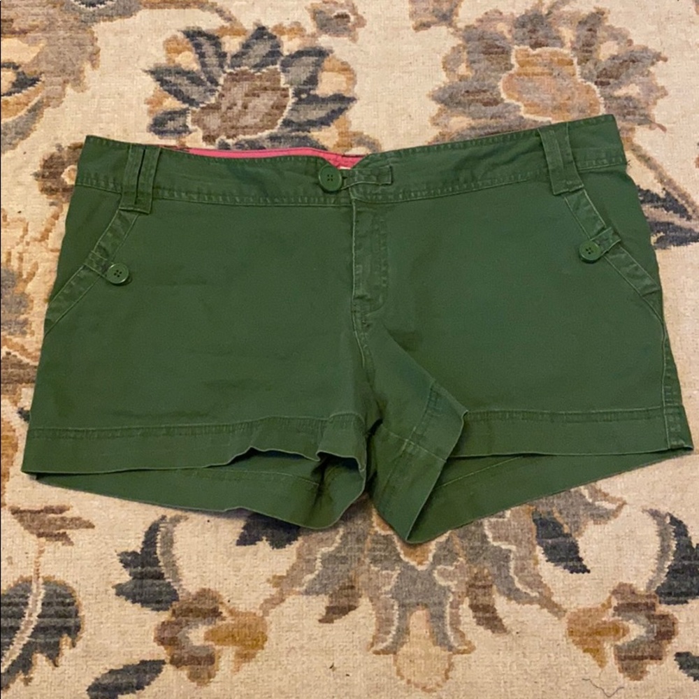 Mossimo supply co green shorts
